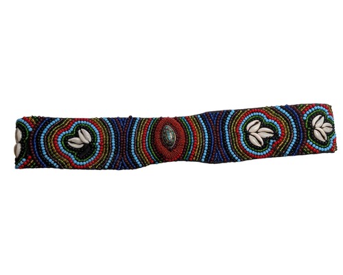 Beaded embellished belt - beaded,