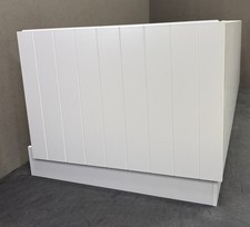 Light Grey V Groove Bath Panel End Panel