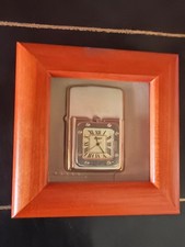 ZIPPO Silver Lighter Time