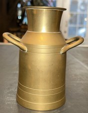 Miniature brass milk churn