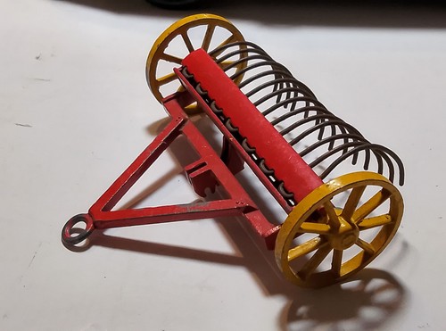 Dinky toys 324 hay rake - no-324,