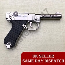 Lighter Luger P08 Jet Flame Gun/Pistol Cigarette Cigar Pipe BBQ Gift Butane