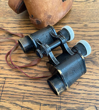 VINTAGE BAUSCH & LOMB MILITARY 6 X 30 CASED BINOCULARS BROAD SWORD ARROW MARK