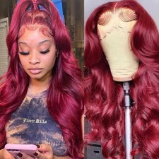 100% human hair  glueless wig