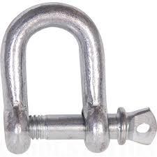 Galvanised 10mm shackle - galvanised, d