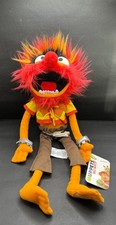 DISNEY STORE THE MUPPETS / MUPPET ANIMAL 16" PLUSH SOFT TOY TAGGED