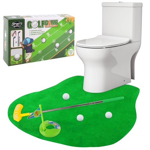 Toilet golf game - game, funny