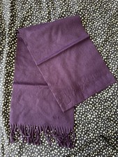 Paul Smith - Men's - Plain Purple Cashmere Scarf - BNWT