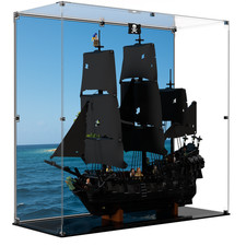 BRICK IN IT Display Case For LEGO Icons Captain Jack Sparrow's Pirate Ship 10365