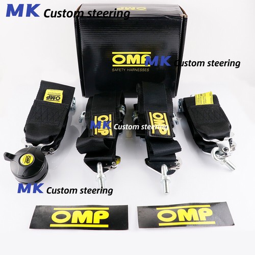 Black omp point racing - omp, 3"