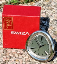 Swiza Alarm Clock 8 Days Period High Design Perfect Condition With Box