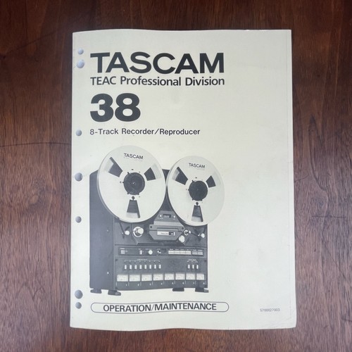 Vintage tascam track - 38, 8-track