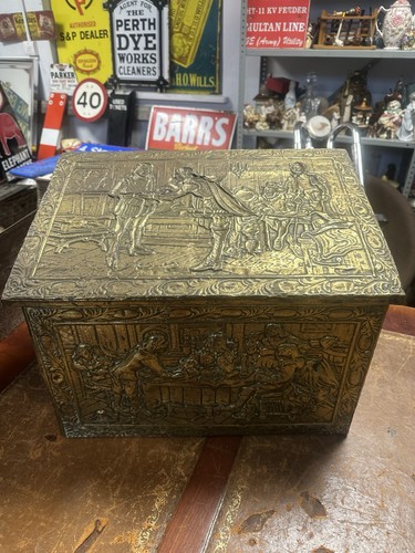 Antique brass embossed - antique,