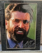 RARE Gerry ADAMS  Signed