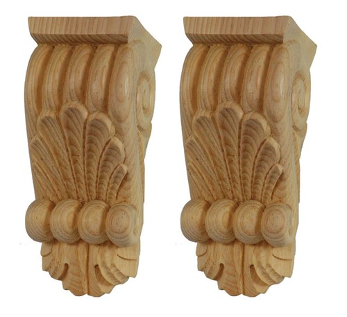 Wooden victorian fireplace - ,