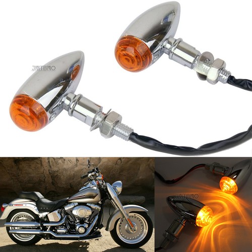 Chrome led bullet turn - led,