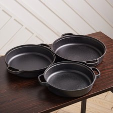 Fry Pan Cast Iron 9"/12/14"