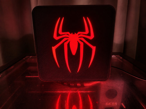 Spiderman logo usb led - logo,