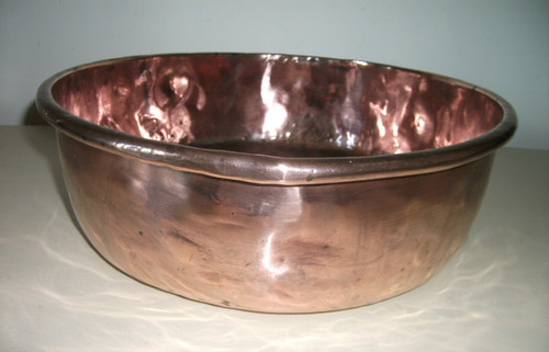 Fabulous antique copper bowl - fabulous,