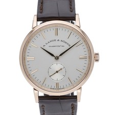 A. Lange & Söhne Saxonia 219.032 with 35mm 18ct Rose Gold case and Silver dia...