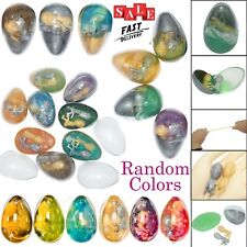 3x,5x Random Alien Egg 8.5cm, Stretchy Twin Baby in Gooey Jelly,Party Bag Filler