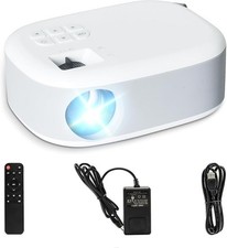Mini Projector 4K Full HD Brightness 15000Lumen Video Easy Connection Portable