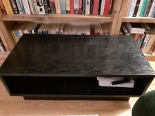 black Argos coffee table with