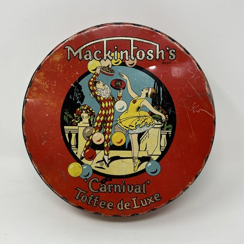 Vintage tin mackintosh - vintage,