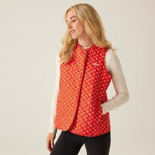 Regatta Orla Kiely Womens Bodywarmer Lightly Quilted Gilet with Pockets