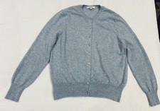 M&S Autograph 100% Cashmere Cardigan Light Blue  Size 14 UK14