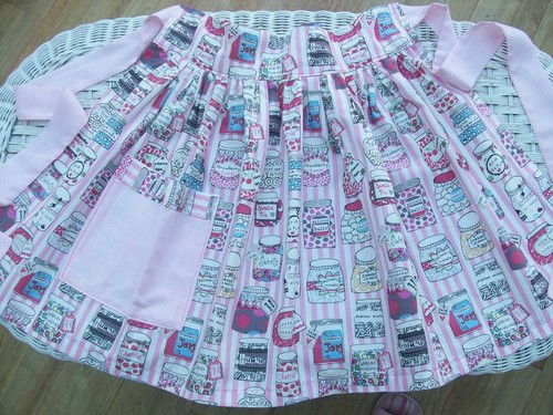 Handmade apron vintage style - vintage,