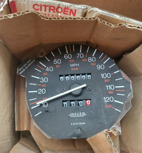 Citroen rhd speedometer - rhd, 120