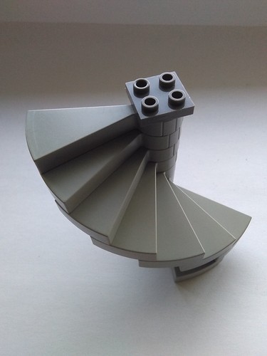 Lego spiral staircase - lego,