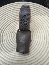 Antique Goat Bell Studded belt