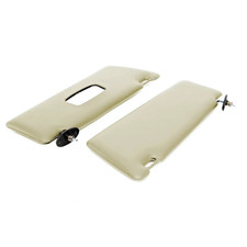 Sun Visor Set for Mercedes W123 Sedan 1976–1986 Interior Sun Visor Upgrade Cream
