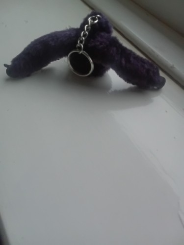 New kipling monkey keyring - new,