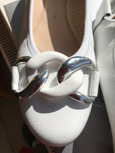 Gabor white shoes - shoes, 5
