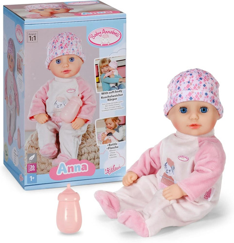 Baby annabell anna soft 36cm - soft,