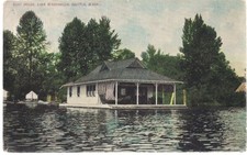 SCARCE OLD POSTCARD - BOAT