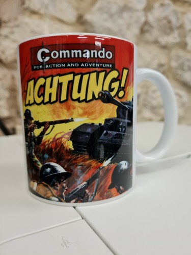 Commando comic cup mug warlord - cup,