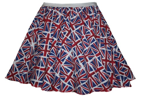 Adults union jack flag skirt - jack,