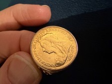 Stunning 22ct gold half