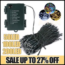 Battery Operated LED Fairy Lights Indoor Outdoor Waterproof Christmas Light