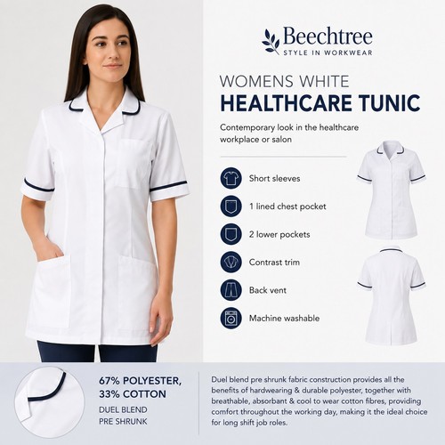 Womans nurses healthcare tunic - healthcare,