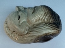 Vintage Poole Pottery Sleeping 7cm Dormouse
