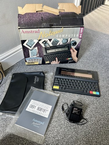 Amstrad nc100 notepad - nc100, computer