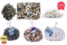 1kg Assorted Natural Decorative Stones Pebbles Aquarium Decoration Vase Garden