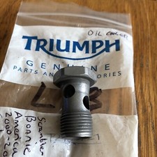 Oil Cooler Banjo Bolt Triumph