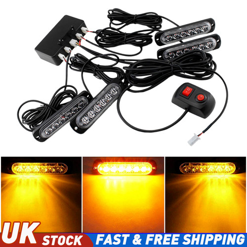 Amber led strobe lights - led,