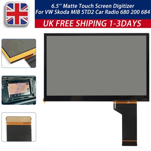 Matte touch screen - 6.5",